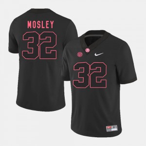 Silhouette College Stitched #32 University of Alabama C.J. Mosley Jersey Black Men's 824398-659