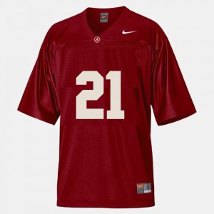 #21 Bama Dre Kirkpatrick Jersey Official Red College Football For Men 222362-353