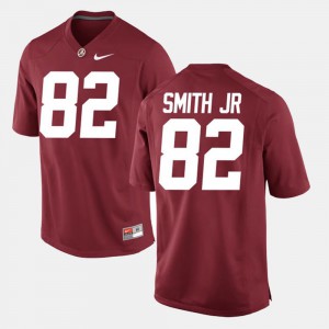 Crimson Stitched Alumni Football Game Alabama Irv Smith Jr. Jersey #82 For Men 257538-707