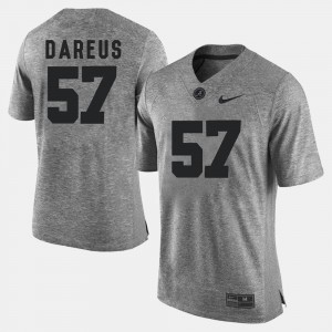 Gray University of Alabama Marcell Dareus Jersey University For Men Gridiron Gray Limited #57 Gridiron Limited 945354-717
