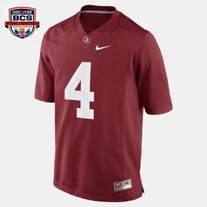 Alabama Roll Tide T.J. Yeldon Jersey Red #4 For Kids College Football Official 179656-942
