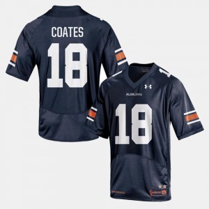 Navy Auburn Tigers Sammie Coates Jersey College Football #18 College For Men's 848377-956