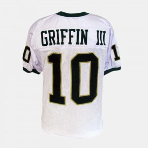 White Youth College Football NCAA Baylor Robert Griffin III Jersey #10 909186-756