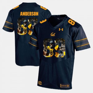 #89 Player Pictorial For Men Stitch Navy Blue California Berkeley Stephen Anderson Jersey 267849-821