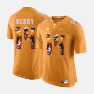College Pictorial Fashion UT VOLS Eric Berry Jersey Orange #14 Mens 447505-611