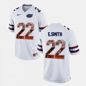 White UF Emmitt Smith Jersey #22 Official Men College Football 792810-682