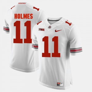 Official Alumni Football Game Ohio State Buckeyes Jalyn Holmes Jersey White #11 Mens 235107-121