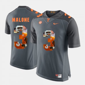 Pictorial Fashion #3 Vols Josh Malone Jersey Grey For Men Official 293552-332