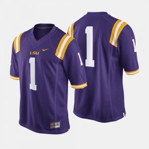 College Football For Men's LSU Jersey Player Purple #1 941261-998