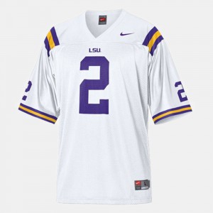 College Football Tigers Rueben Randle Jersey #2 White For Kids College 336062-895