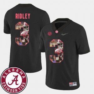 Football Black Men #3 Pictorial Fashion Roll Tide Calvin Ridley Jersey Embroidery 922997-693