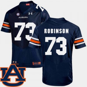 Navy AU Greg Robinson Jersey #73 Embroidery Men's College Football SEC Patch Replica 358767-781