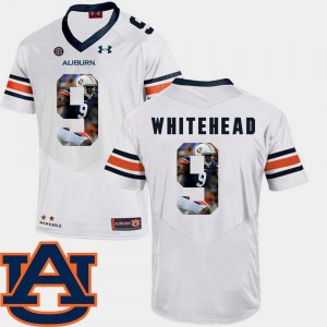 White Tigers Jermaine Whitehead Jersey Mens Football Embroidery #9 Pictorial Fashion 927437-202