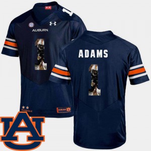 For Men's Football #1 Navy Embroidery Auburn University Montravius Adams Jersey Pictorial Fashion 524013-958