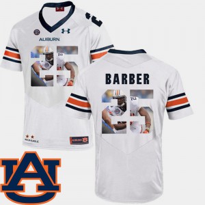 #25 For Men's Player Football AU Peyton Barber Jersey White Pictorial Fashion 377573-865
