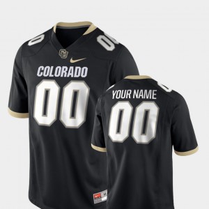 CU Customized Jersey University For Men College Football 2018 Game #00 Black 989953-347