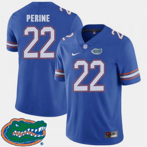 Florida Gators Lamical Perine Jersey Official Royal For Men College Football #22 2018 SEC 411333-439