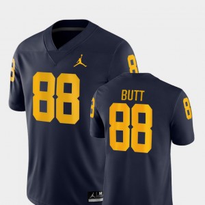 College Football Game Navy Michigan Jake Butt Jersey Official #88 For Men's 652399-481