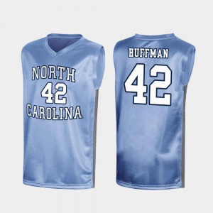 #42 Special College Basketball Tar Heels Brandon Huffman Jersey Royal March Madness Official For Men's 650607-582