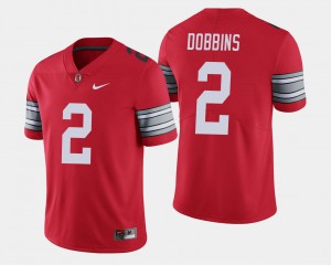 Official Men's 2018 Spring Game Limited Scarlet #2 Ohio State Buckeye J.K. Dobbins Jersey 276797-435