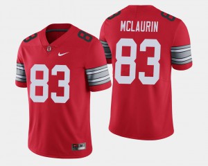 #83 Scarlet 2018 Spring Game Limited NCAA Ohio State Terry McLaurin Jersey Men 784757-653