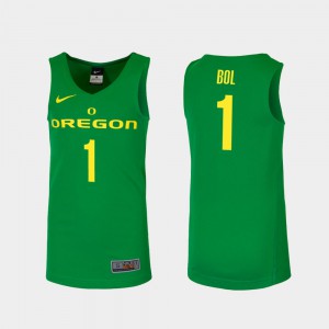 Official Replica College Basketball For Men Green Ducks Bol Bol Jersey #1 689638-780