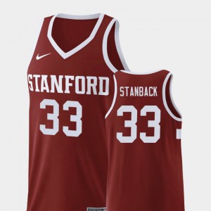 Stitched Cardinal Trevor Stanback Jersey College Basketball Wine #33 For Men's Replica 783715-911