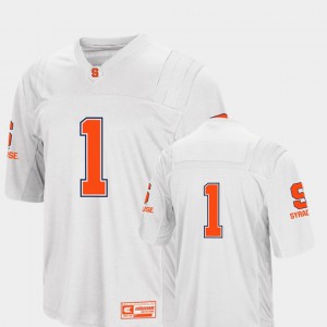 White Syracuse Jersey College College Football Colosseum #1 Men 384832-351
