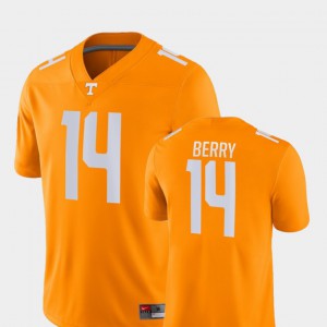 Orange College Football Alumni #14 For Men Game University Of Tennessee Eric Berry Jersey 794777-313