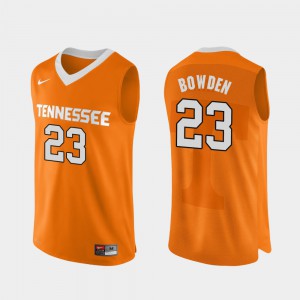 Tennessee Vols Jordan Bowden Jersey Orange Men #23 High School Authentic Performace College Basketball 915297-493