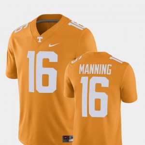 Men Alumni Football Game Embroidery Tennessee Orange Tennessee Volunteers Peyton Manning Jersey #16 Player 305385-780