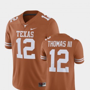 #12 Alumni Football Game UT Earl Thomas Jersey University For Men Texas Orange Player 170000-618