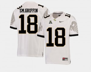 Men's UCF Knights Shaquem Griffin Jersey #18 University White College Football American Athletic Conference 641258-309