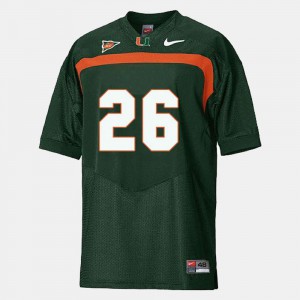 Miami Sean Taylor Jersey College Football Green For Men College #26 629113-439
