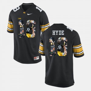 Stitched #18 Hawkeyes Micah Hyde Jersey Men Black Pictorial Fashion 413564-934