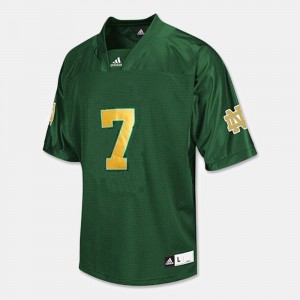 Mens #7 College Football University of Notre Dame Stephon Tuitt Jersey Stitched Green 719600-767