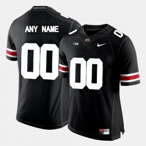 Black College Limited Football Ohio State Buckeye Custom Jersey Player #00 For Men 254026-167