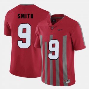 #9 Ohio State Devin Smith Jersey Men College Football Alumni Red 466700-263