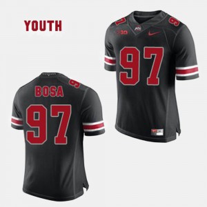 Ohio State Joey Bosa Jersey Official College Football Black #97 Youth 868488-685