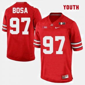 Buckeyes Joey Bosa Jersey #97 NCAA Red For Kids College Football 930055-667