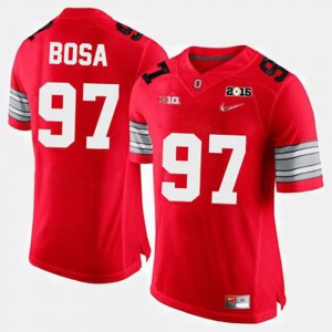 For Men's Player Red Buckeyes Joey Bosa Jersey #97 College Football 173897-675