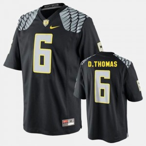 UO De'Anthony Thomas Jersey #6 For Men College Football Player Black 711986-665