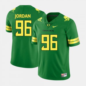 College Football Green #96 Oregon Duck Dion Jordan Jersey Men's NCAA 220439-337