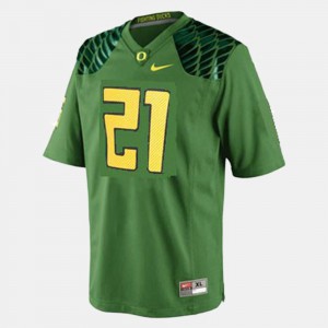 For Men's Oregon Duck LaMichael James Jersey Green Official #21 College Football 673645-667