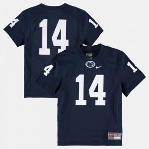 Navy #14 NCAA Penn State Jersey For Kids College Football 731501-652