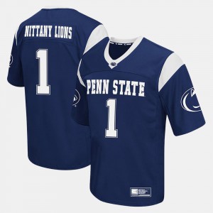 Men's College Football College Navy Penn State Jersey #1 363809-646