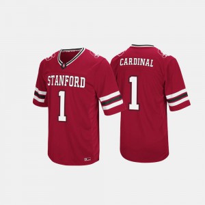 Stanford Cardinal Jersey Hail Mary II Cardinal Stitch Men's #1 866893-656