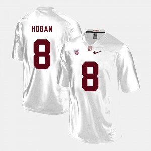 College Football White Stanford University Kevin Hogan Jersey NCAA #8 Men 974019-153