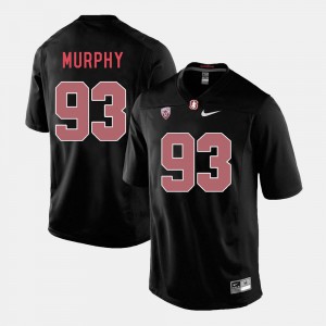 #93 Stitch Black Stanford Cardinal Trent Murphy Jersey Men College Football 199876-671