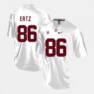 Mens White College Football Embroidery #86 Stanford Cardinal Zach Ertz Jersey 679323-571
